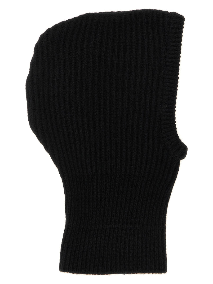 MM6 Maison Margiela MM338329BM 80% wool balaclava in black