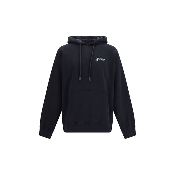Off-White 100% Cotton hoodie in black