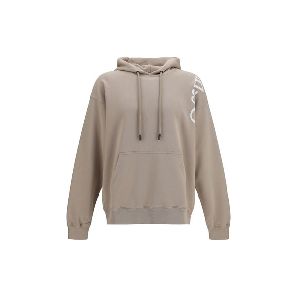 Off-White 100% Cotton hoodie in beige