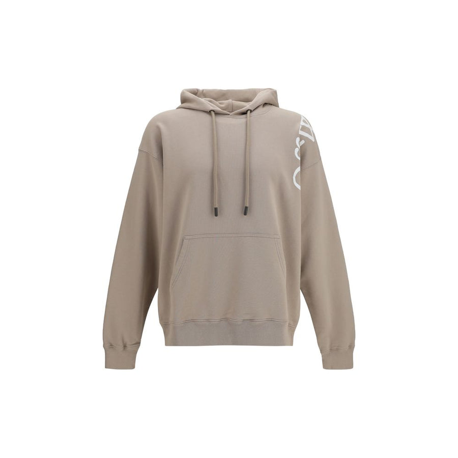 Off-White 100% Cotton hoodie in beige