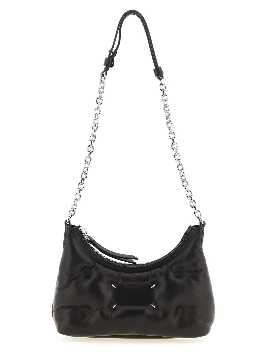 Maison Margiela Lamb Leather shoulder bag in black