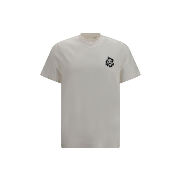 Moncler 100% Cotton t-shirt in beige