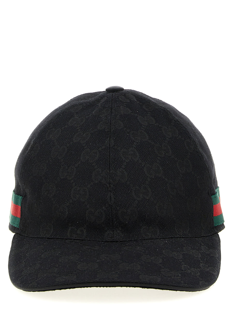 Gucci GU264508BM 68% polyester baseball cap in black