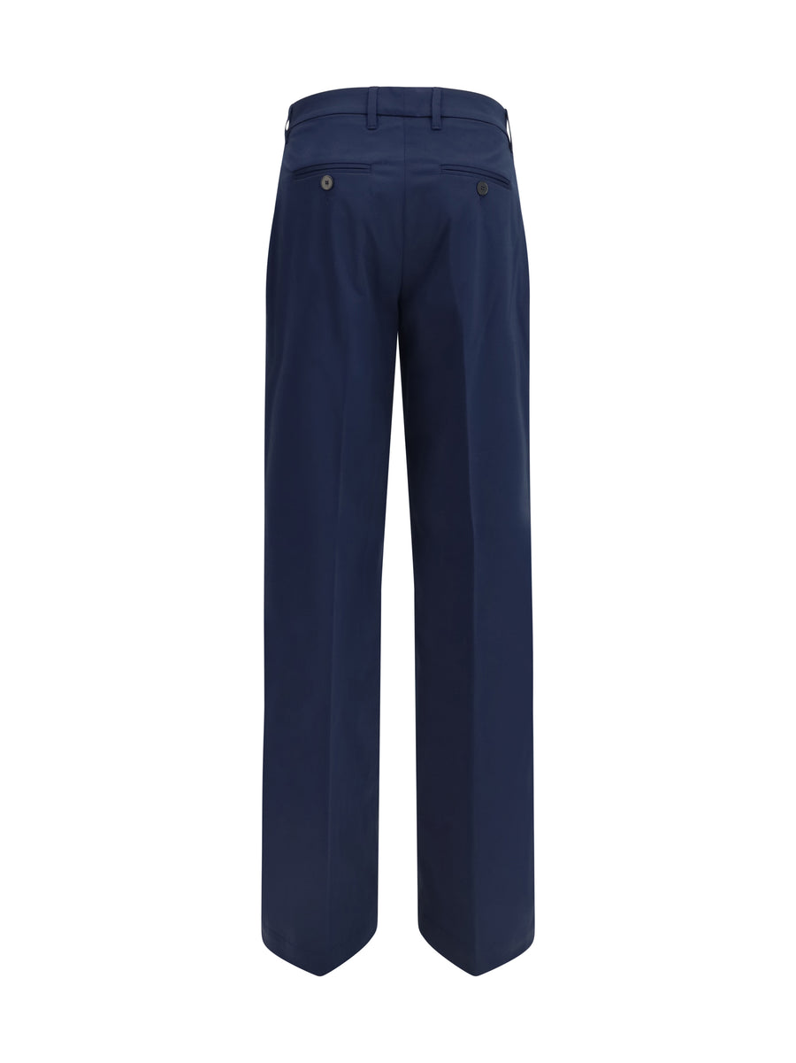 Trousers Niki Blue Cotton