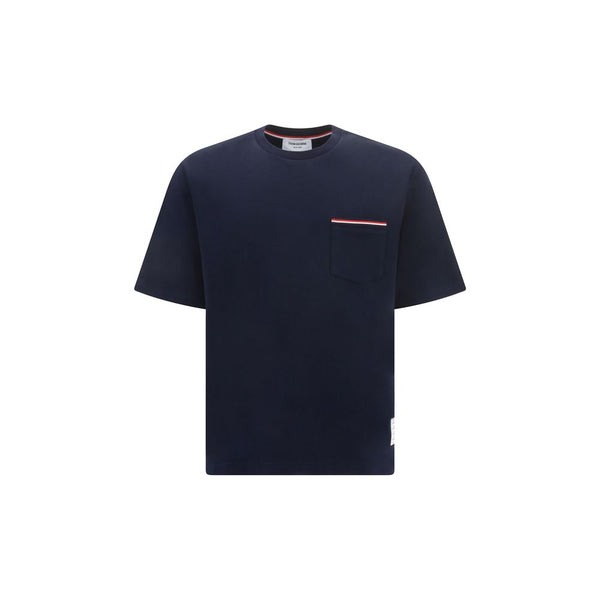 Thom Browne 100% Cotton t-shirt in navy