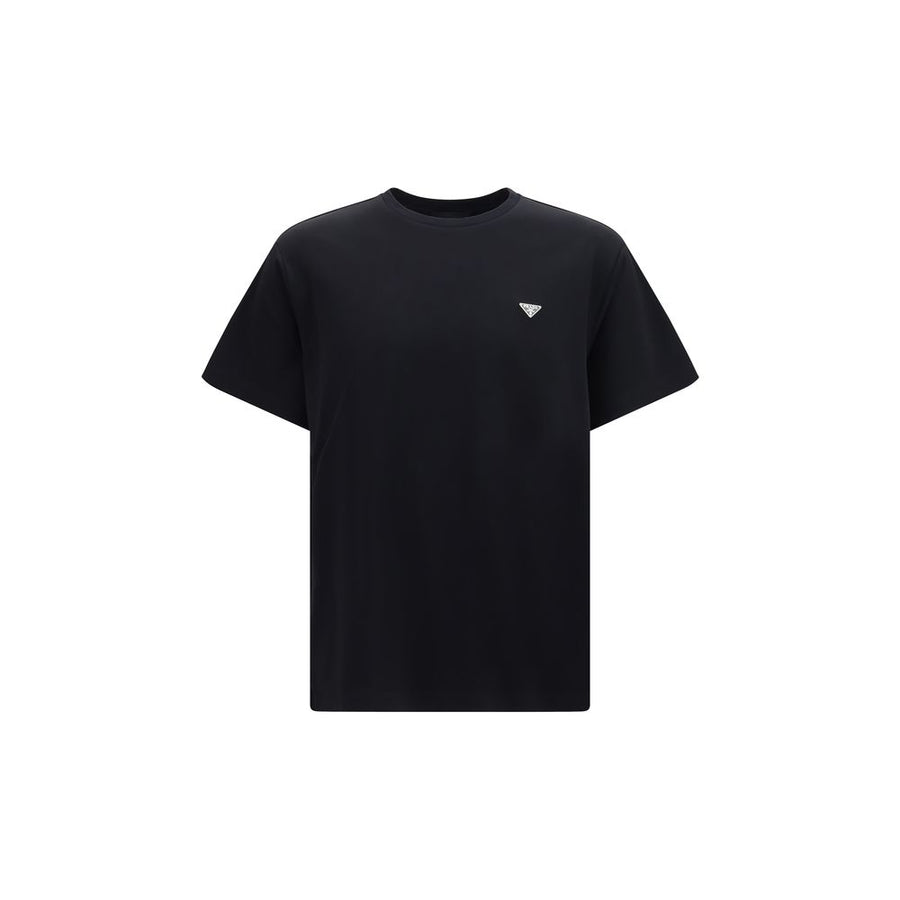 Prada 100% Cotton t-shirt in black