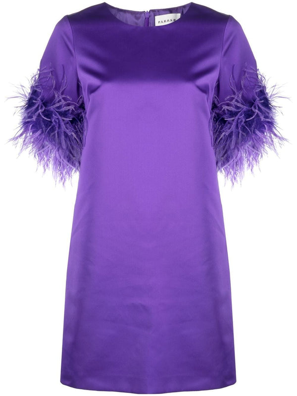 P.A.R.O.S.H. dress in violet