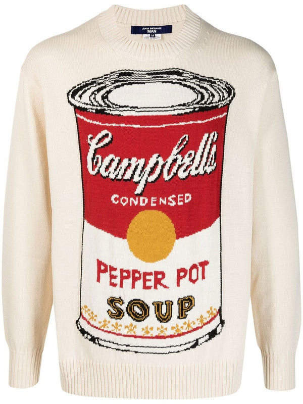 Junya Watanabe Printed Cotton sweater