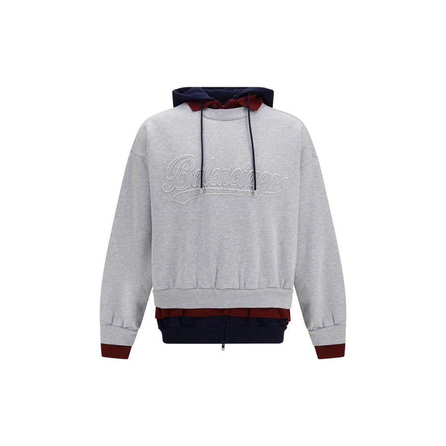 Balenciaga 100% Cotton hoodie in gray