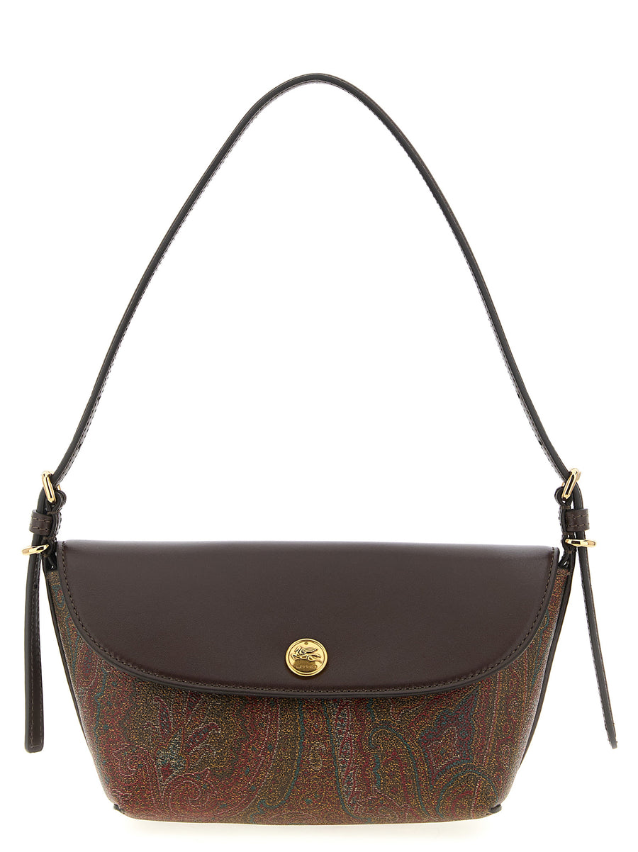 Etro 76% cotton shoulder bag in multicolor