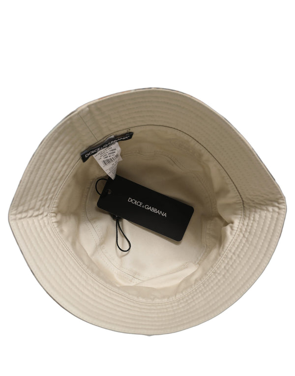 Dolce & Gabbana HAT10030 100% Cotton (shell) bucket hat in beige