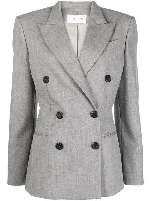 Armarium Virgin wool blazer in grey