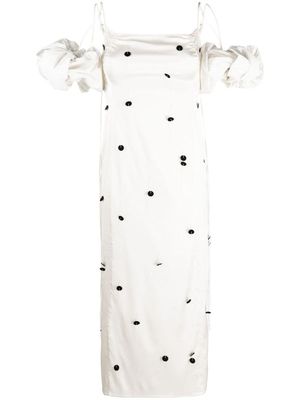 JACQUEMUS dress in white
