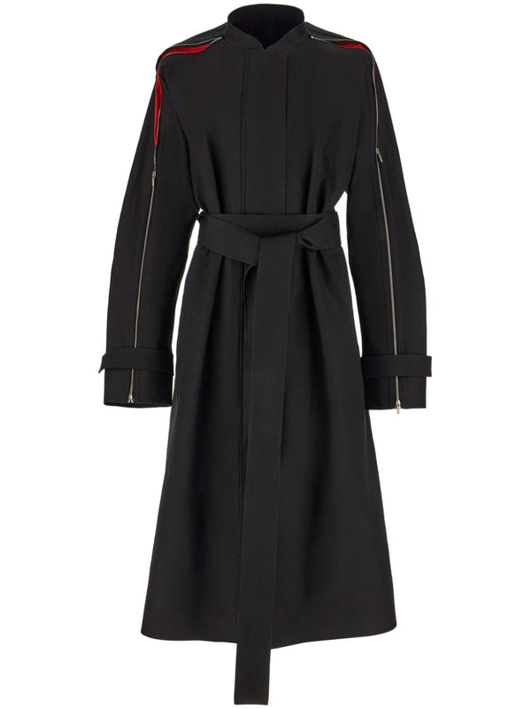 Ferragamo trench coat in black