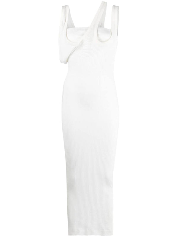The Attico Cotton dress in white