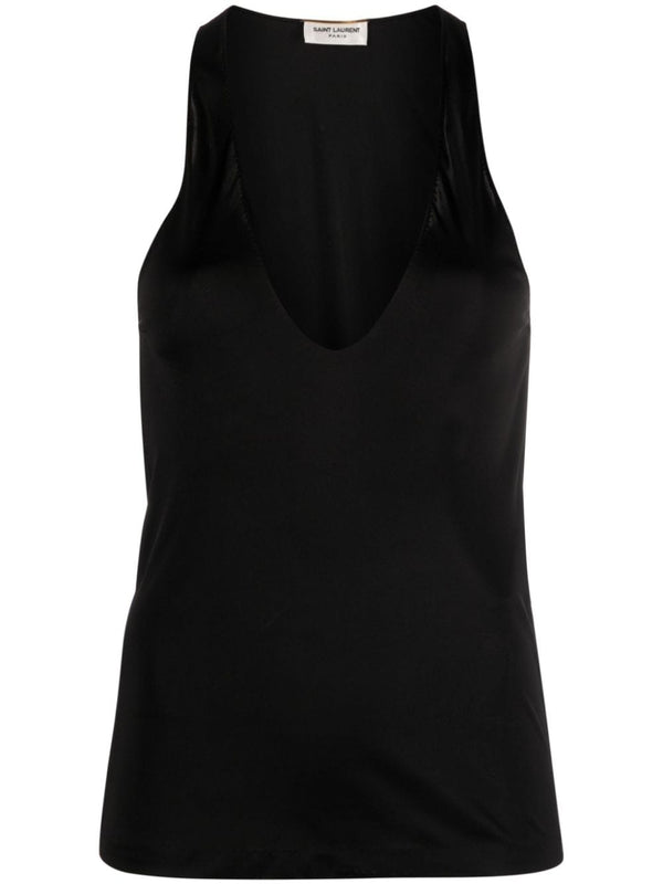 Saint Laurent tank top in black