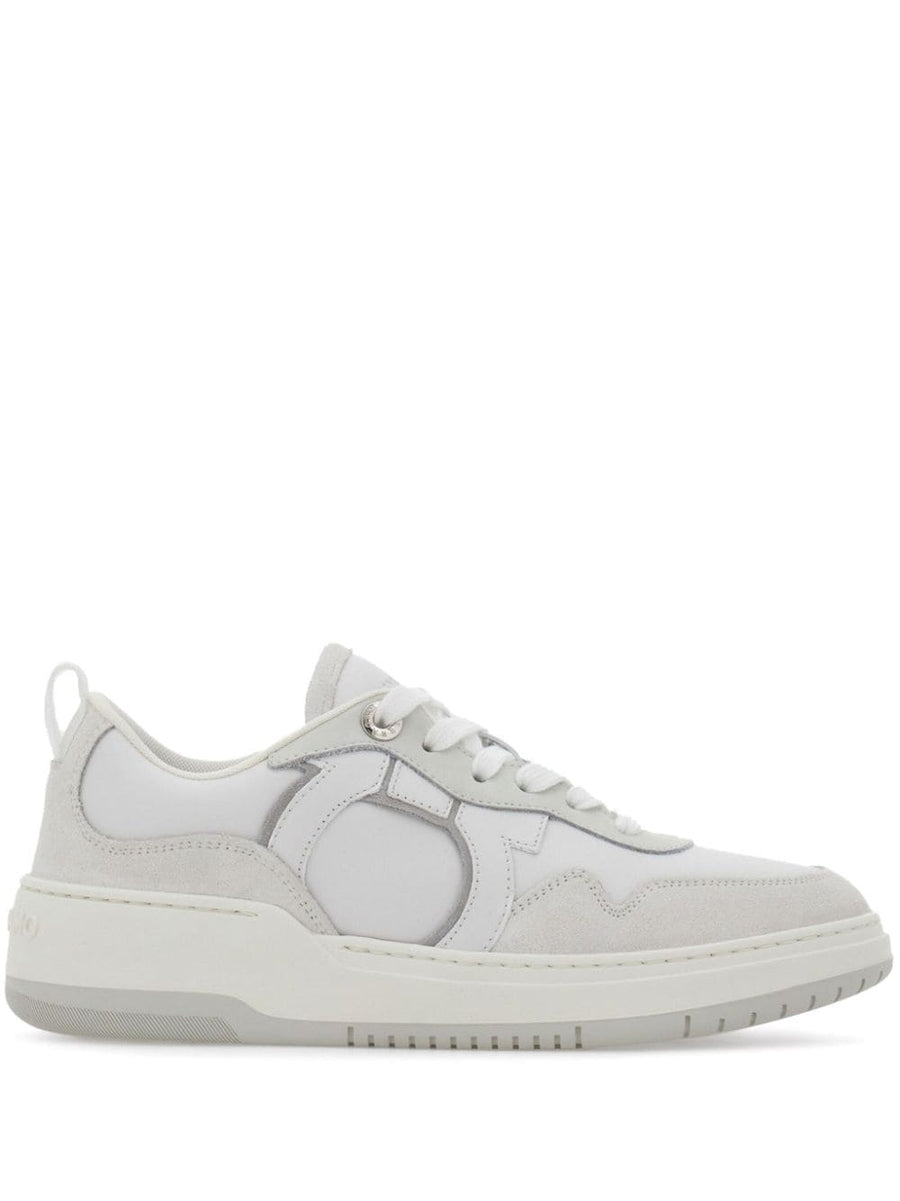 حذاء رياضي Ferragamo Gancini — أبيض