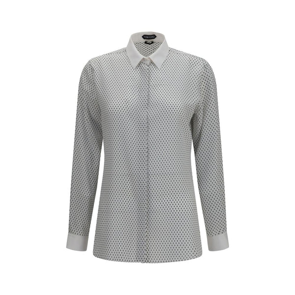 Tom Ford 100% Silk shirt in gray