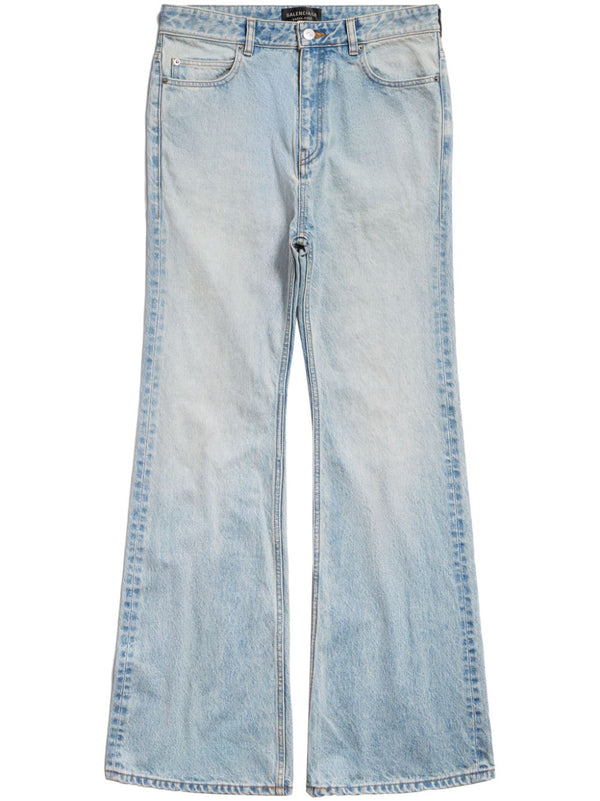 Balenciaga Cotton jeans in light blue