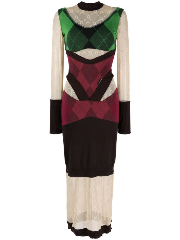Marine Serre dress in black