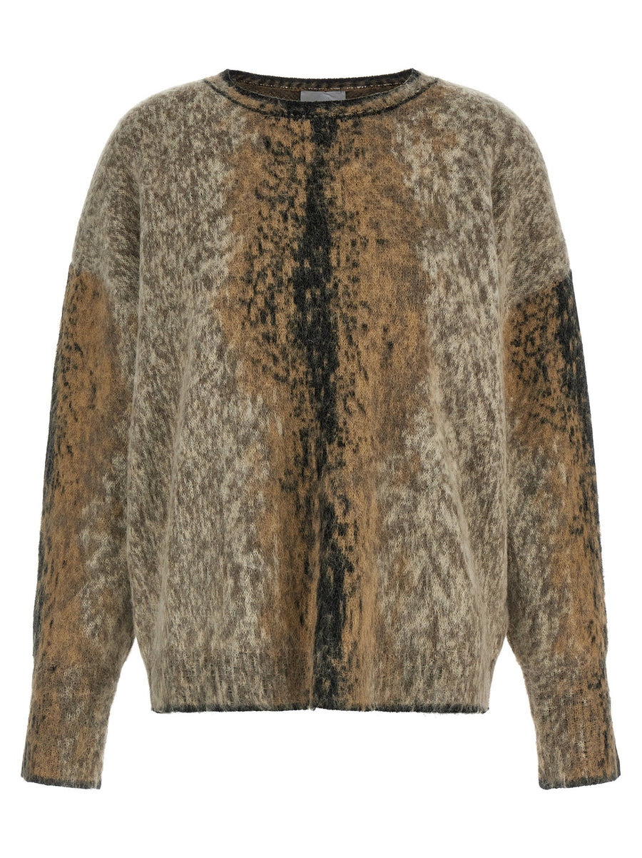 Nude Wool and Alpaca Blend Sweater — Beige