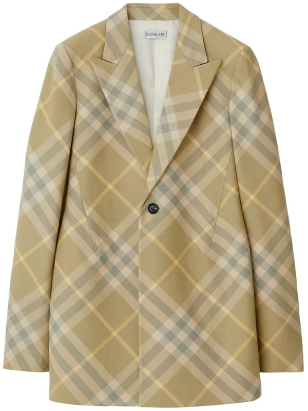 Burberry Wool blazer in olive