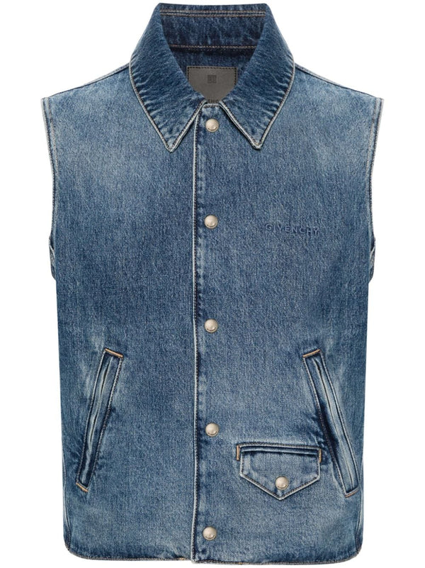 Givenchy Denim cotton vest