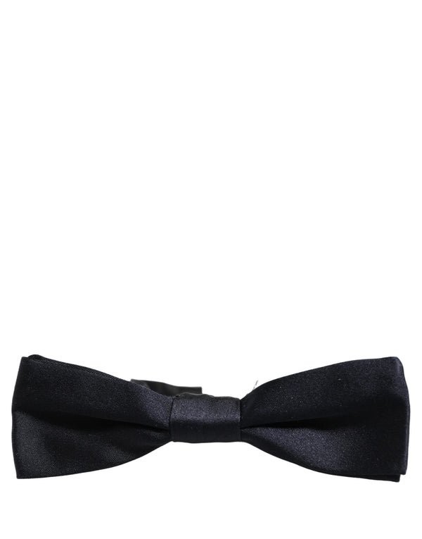 Dolce & Gabbana 100% Silk bow tie in black