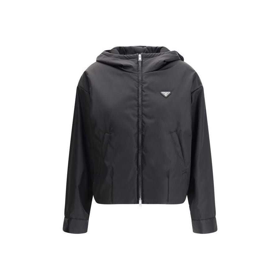 Prada 100% Recycled Polyamide jacket in black
