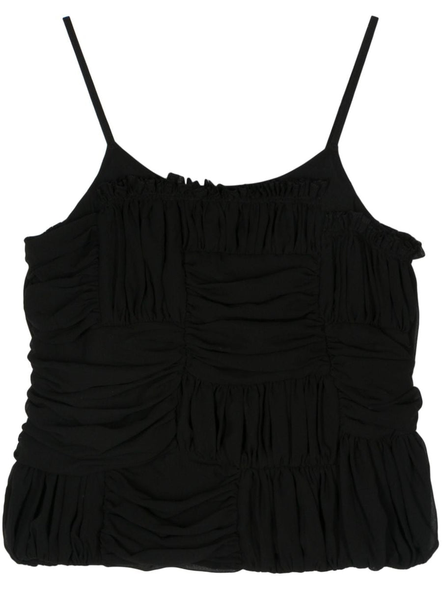 Comme Comme Ruffled top