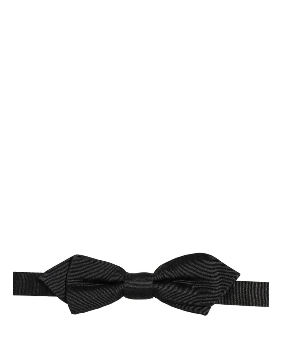 Dolce & Gabbana 100% Silk bow tie in black