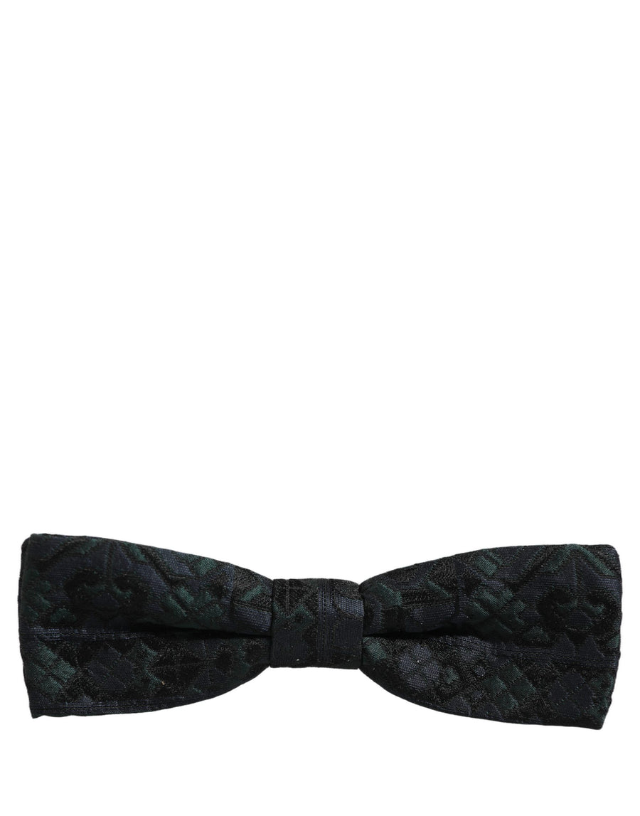Dolce & Gabbana 100% Silk bow tie in black
