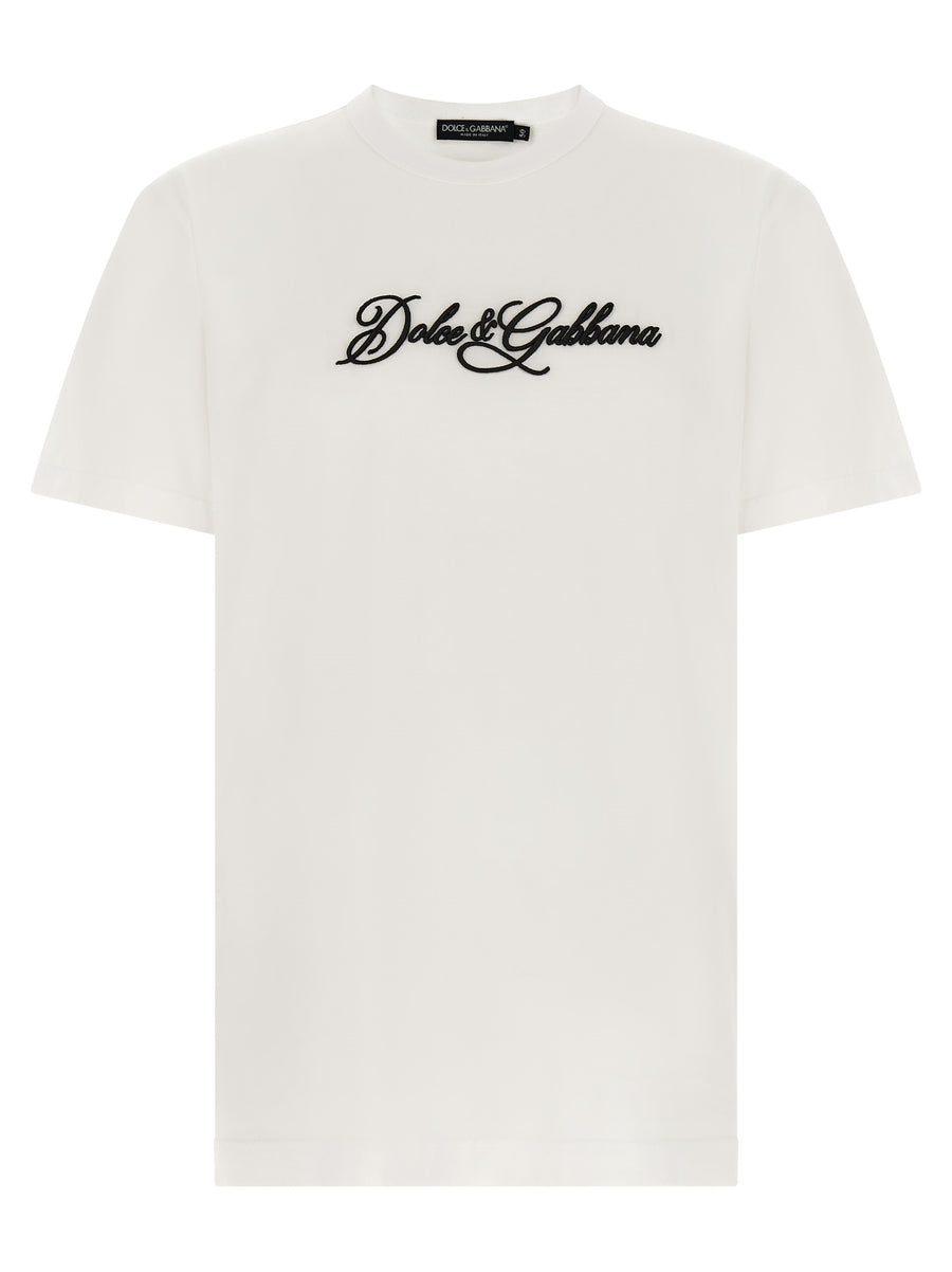 Dolce & Gabbana 100% Cotton t-shirt in white