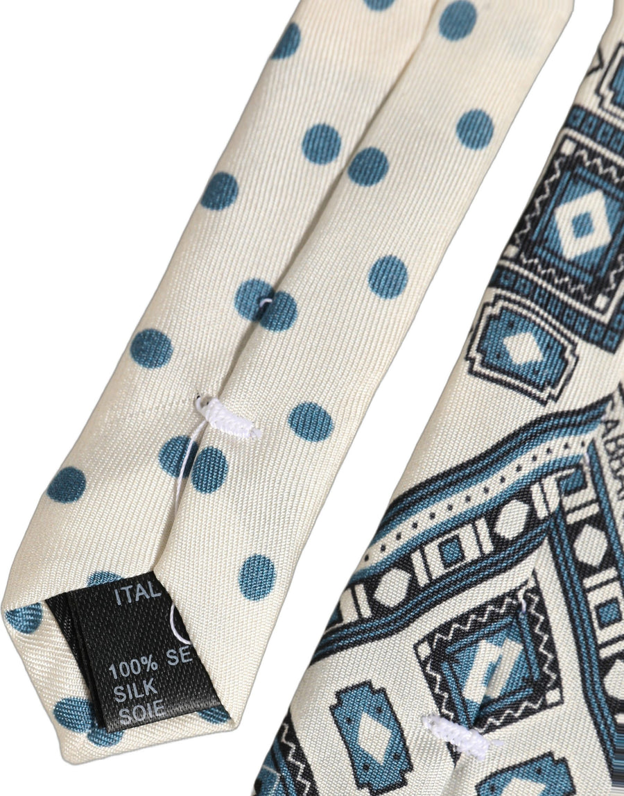 Dolce & Gabbana 100% Silk necktie in beige