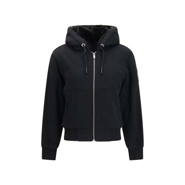 Moose Knuckles Outer: 75% Cotton hoodie in black