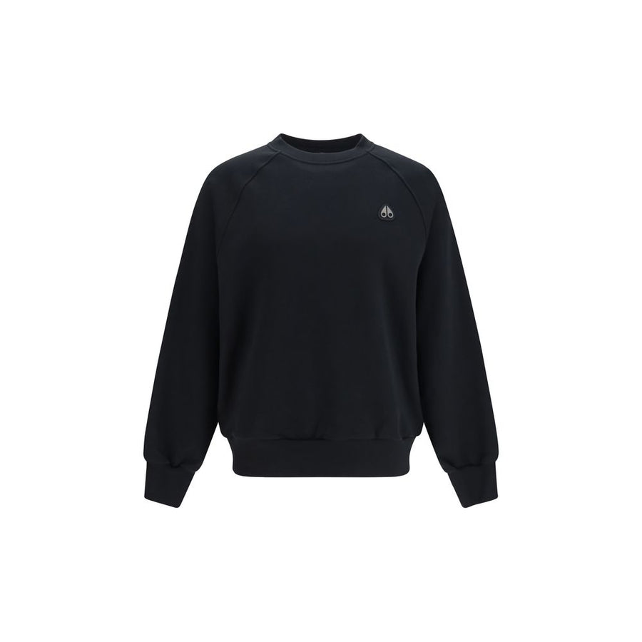 Moose Knuckles 32% Polyester 68% Cotton sweatshirt in black