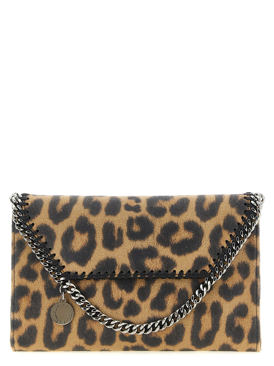 Brown Polyester Clutch Bag