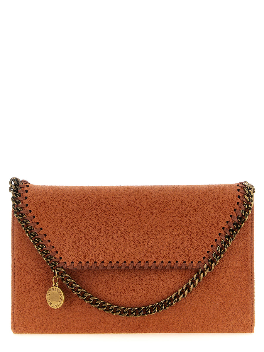 Orange Polyester Crossbody Bag