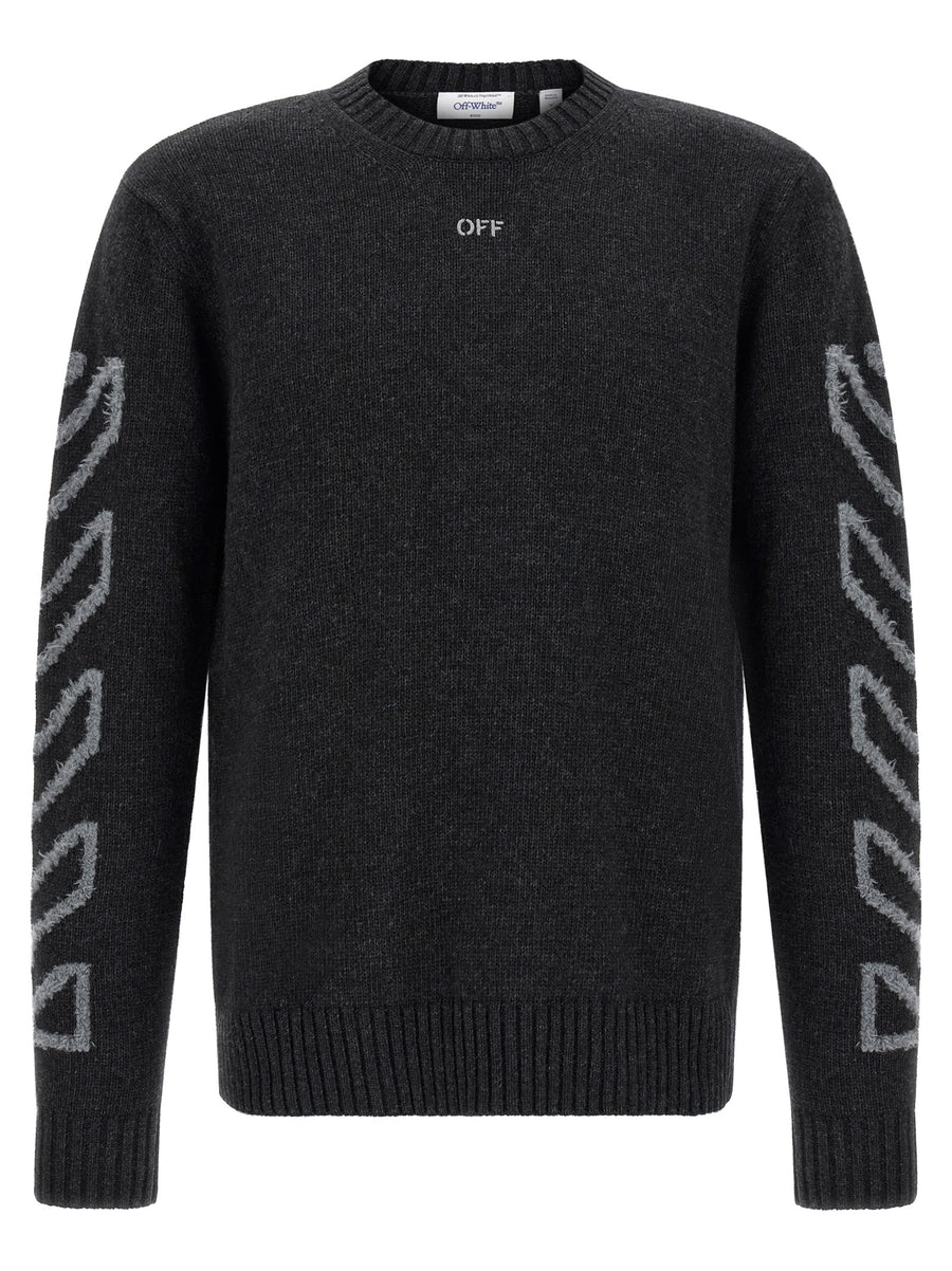 Gray Wool Cardigan Clothing