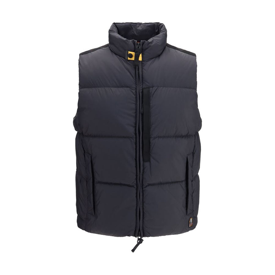 Black Polyamide Sleeveless Jacket Clothing