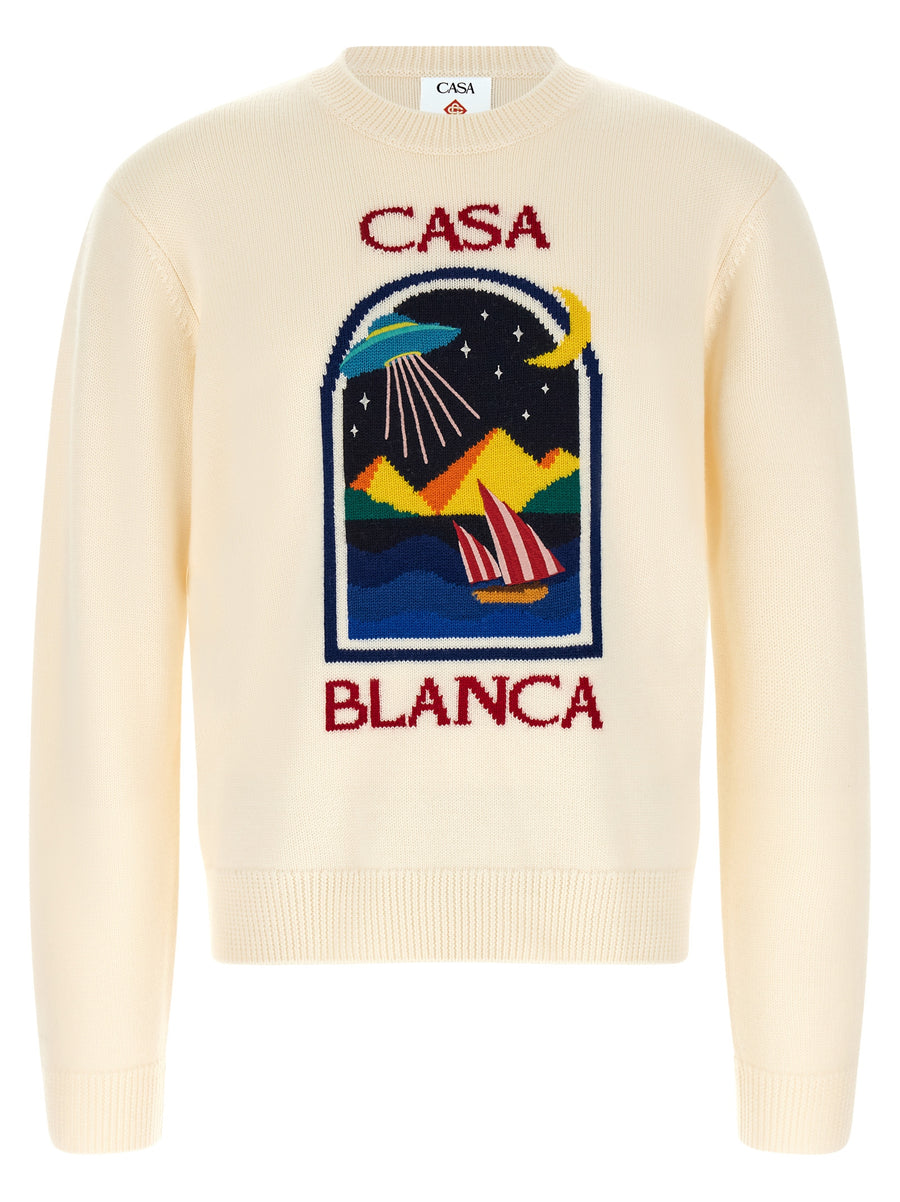 White Wool Cardigan Clothing