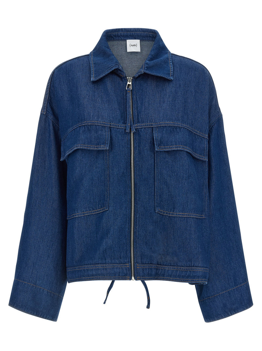Nude Jacket — Blue