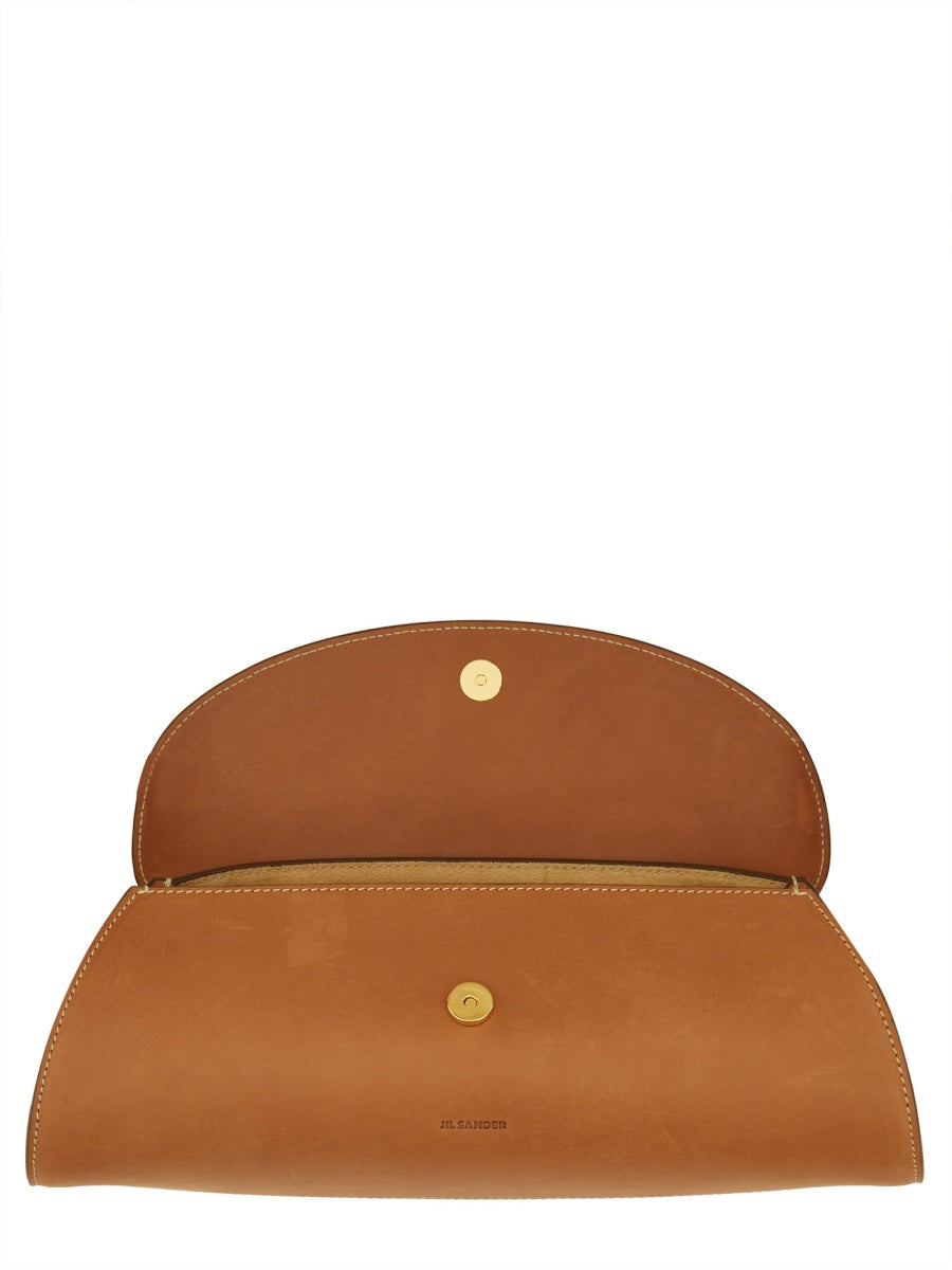 Small Cannoli Bag Brown Leather Shoulder