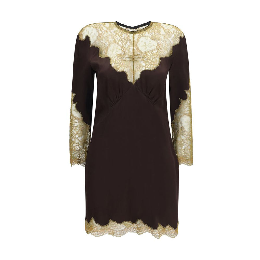 Multicolor Acetate Casual Dress