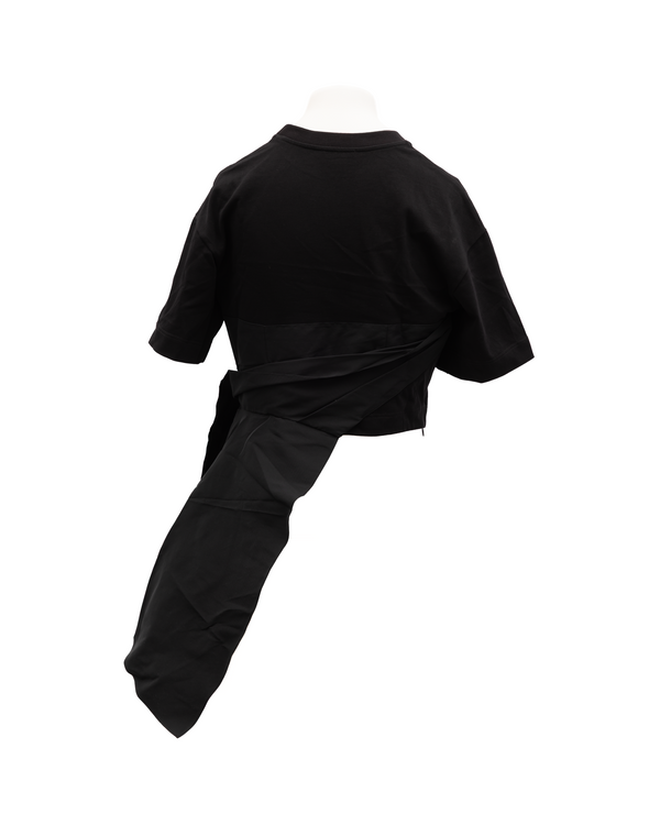 Women Polyamide T-Shirt Black T-shirts