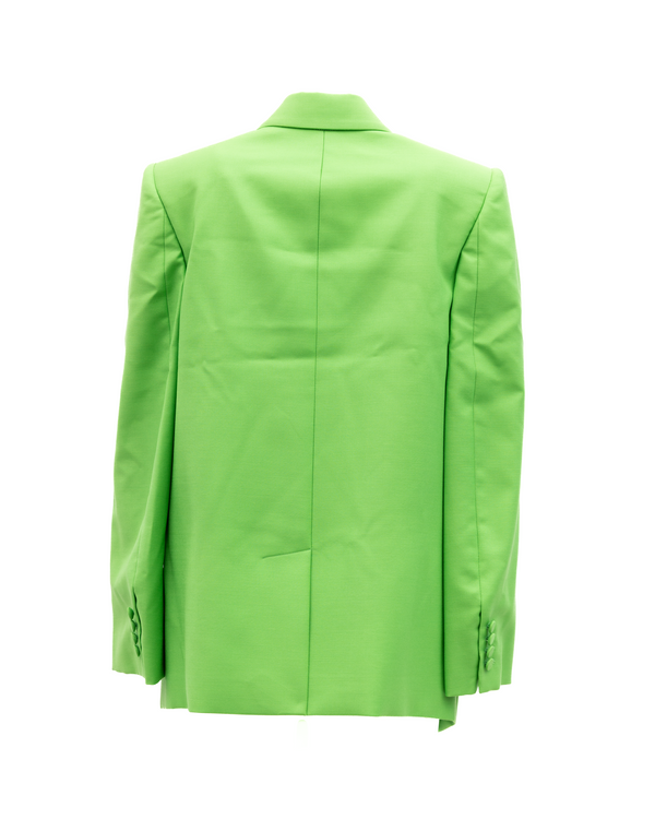 Green Women Wool Blazer Clothing