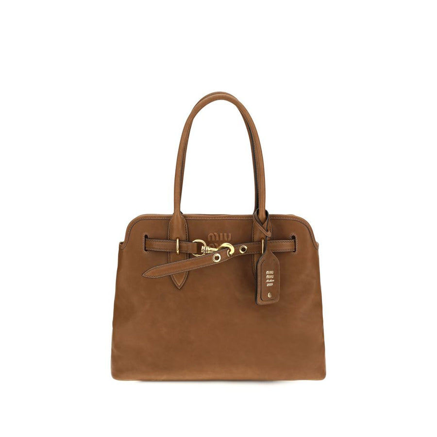 Brown Calf Leather Bos Taurus Shoulder Bag