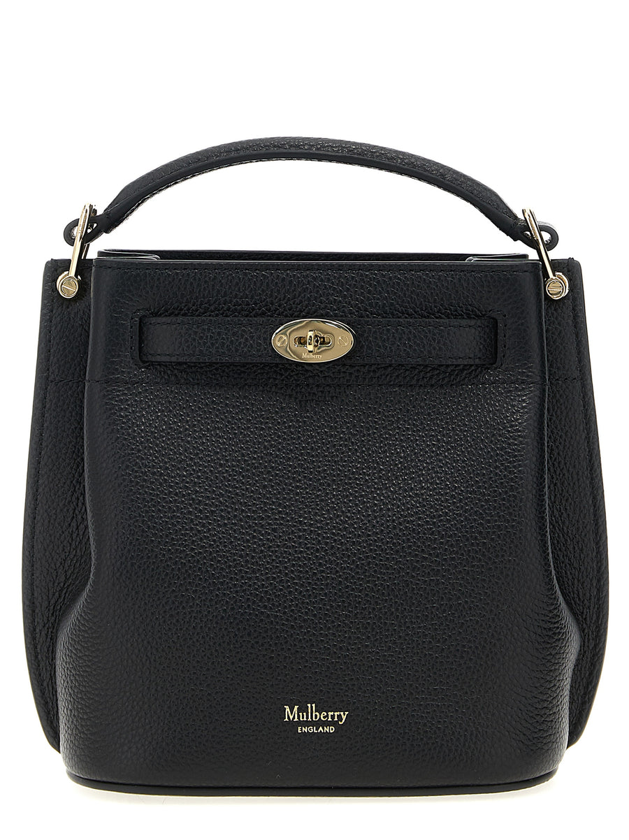 Black Calfskin Crossbody Bag