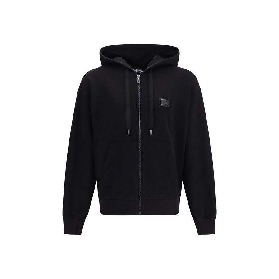 Black Cotton Sweatshirt Clothing