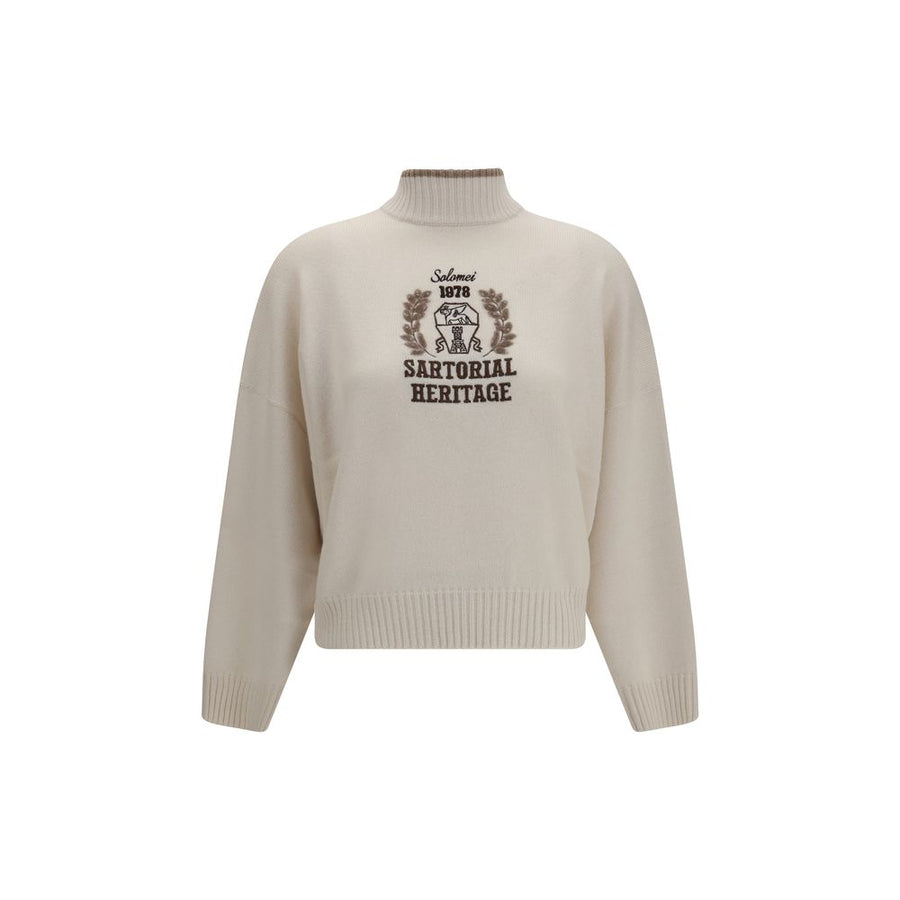 White Cashmere Sweater Clothing